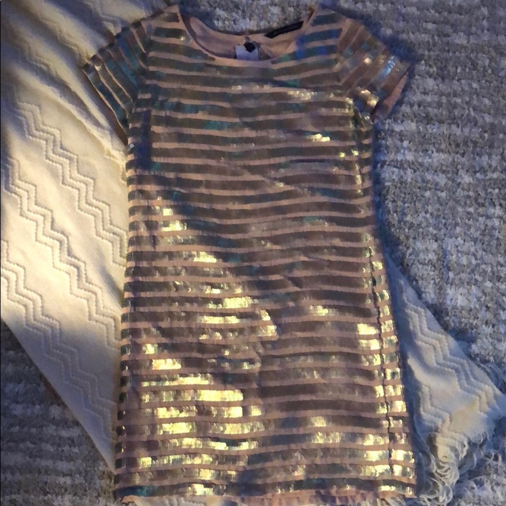 French Connection Fast Eden Sequins dress